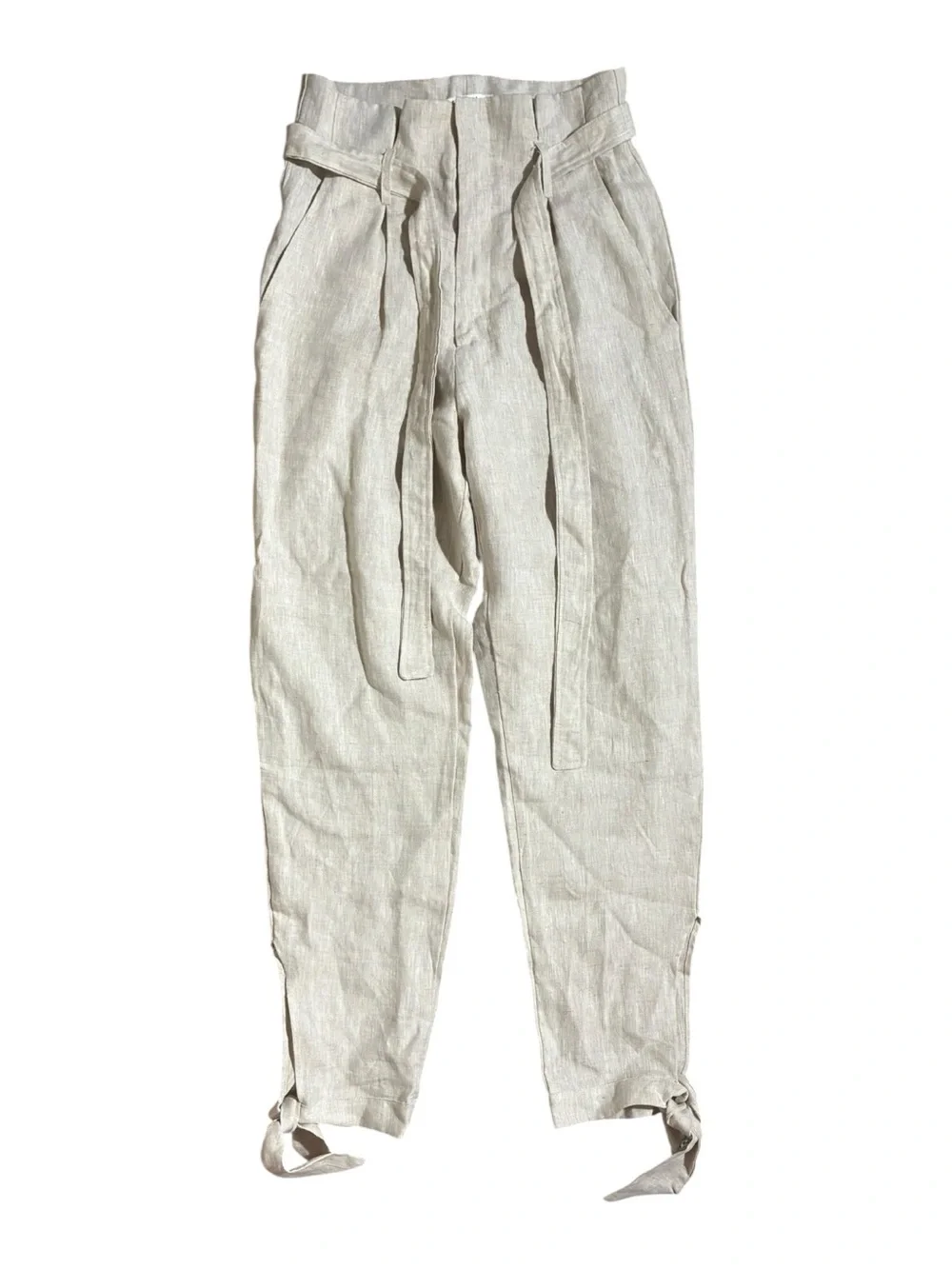 Reformation Norman High Waisted Linen Pants